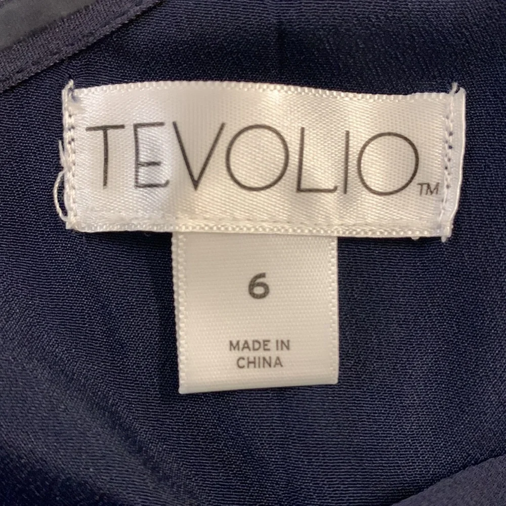 NEW W/O TAGS Tevolio Women's Chiffon One Shoulder Maxi Bridesmaid Dress - Picture 4 of 7